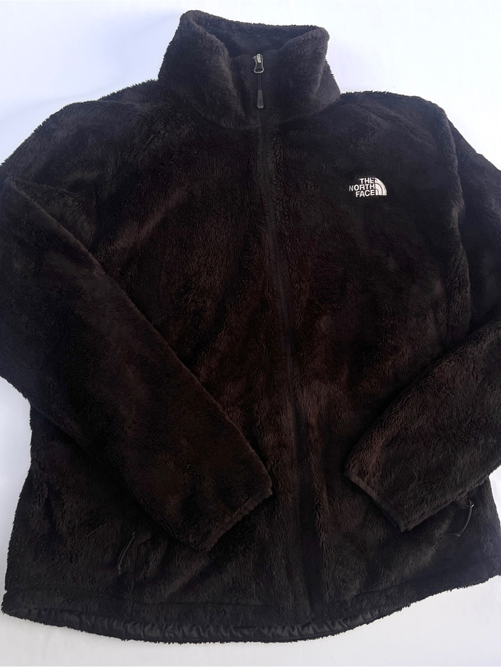 The North Face Women's Black Teddy Fleece Full-Zip Jacket